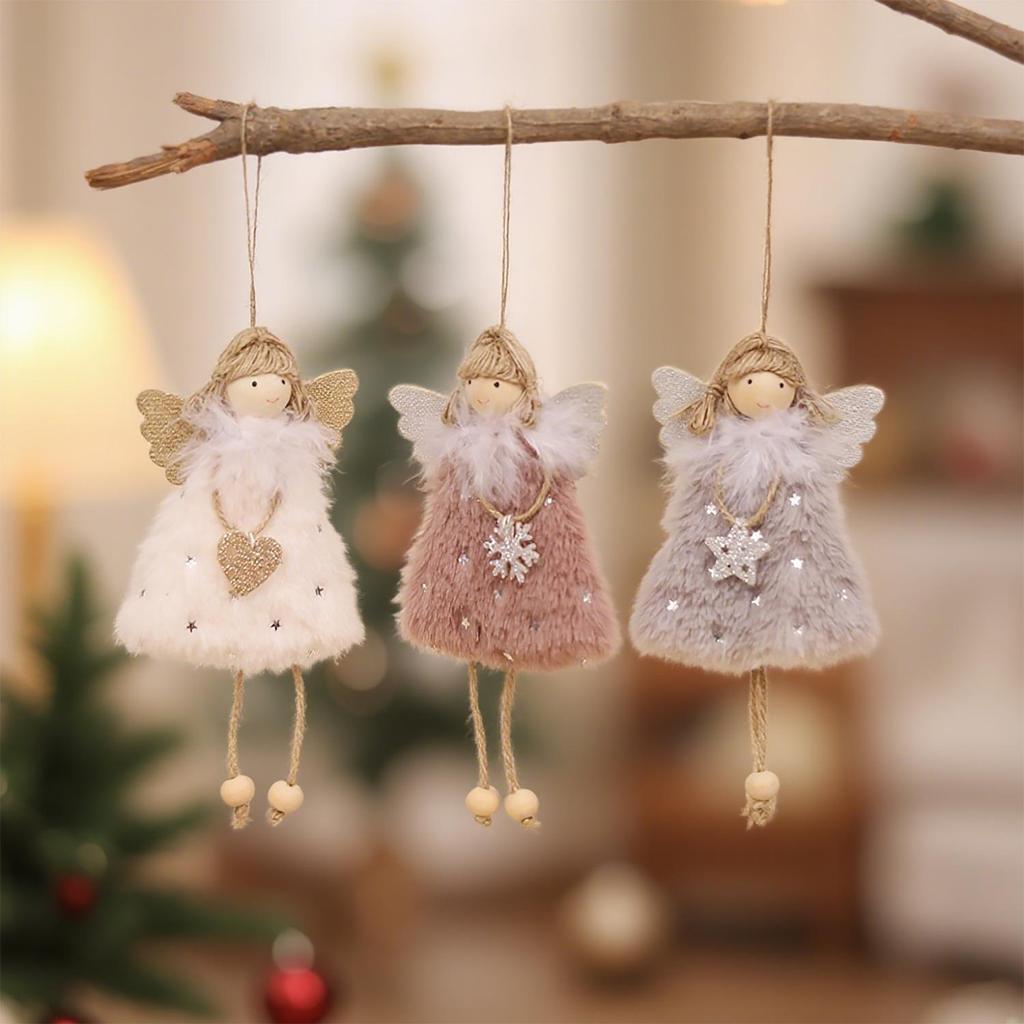 Ming Guan Angel Doll Christmas Tree Ornaments - Children's Holiday Gifts