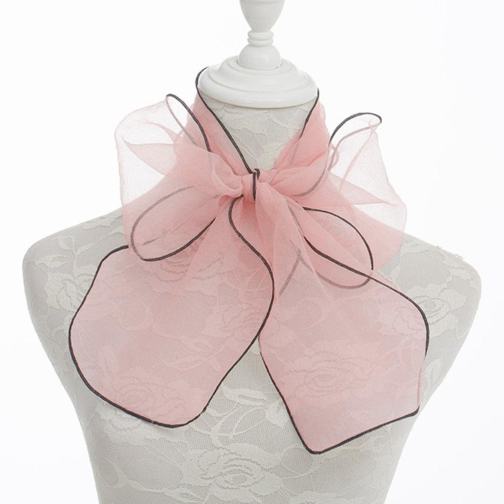 Thin Head Scarf Versatile Silk Scarf Long Silk Towel Fashion Hijab Scarf Women's