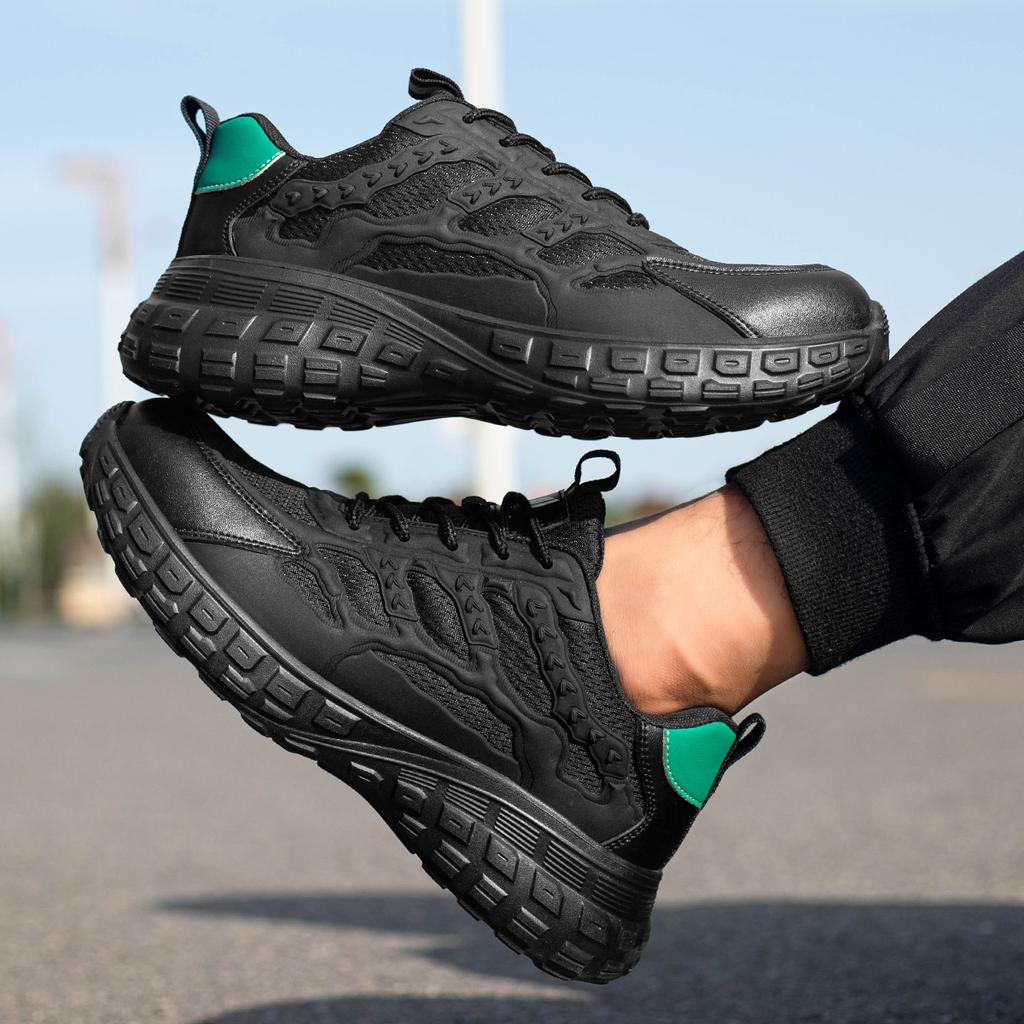 New Work Safety Shoes Summer Breathable Men's and Women's Work Anti-puncture Durable Steel Head Protective Shoes Sports Shoes