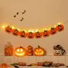 DIY Halloween Hanging Banner Creative Halloween Decorations Halloween Light-Up Banner  Home Decor