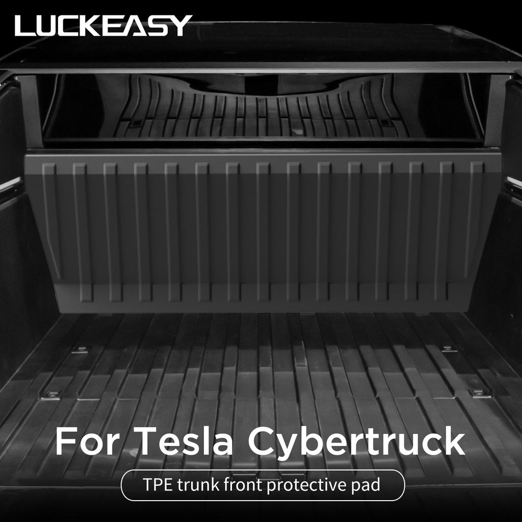 Rear Trunk Front Protective Pad for Tesla Cybertruck 2024 Trunk Liner Cargo Backrest Mat Car Pickup Truck Accessories