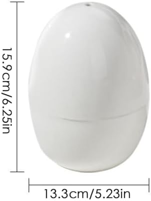 Microwave Egg Cooker for 4 Eggs | Healthy & Safe Breakfast Egg Steamer | Ideal Container for Cooking, Serving & Storing