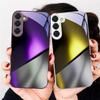 Mysterious Color and Light For Samsung S26 S22 S8 9 10 S20 Ultra S21 Pro S22 Plus S23 FE S24Ultra S25 Edge S24+ Glass Phone Case