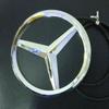 9.5cm Car Rear Trunk Emblem ABS LED Badge Light Accessories for Mercedes Benz S350 S300L S A B C E Class GLA GLK ML GL GLC GLE BC1 QQ32