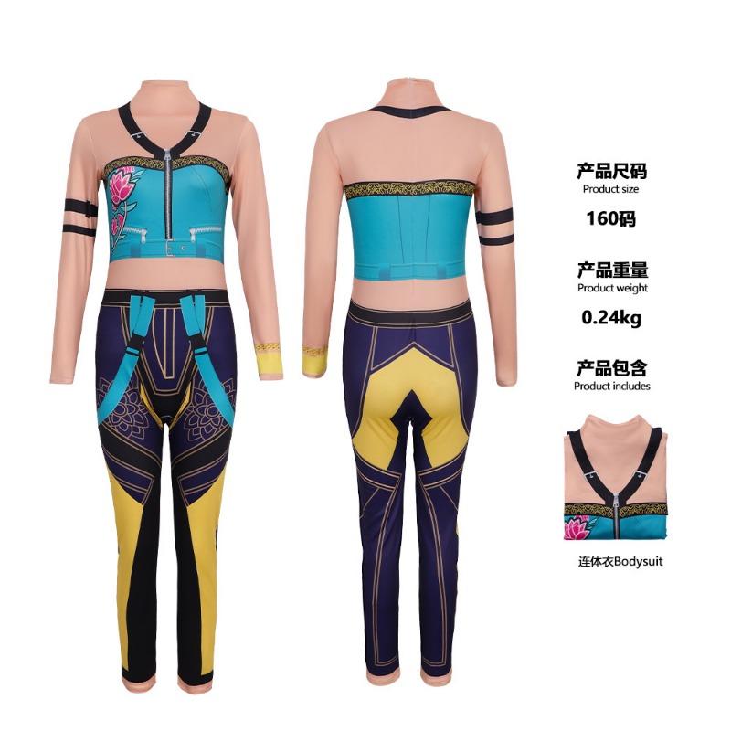 Halloween Witch Hunters Kids Costume Zoe Mira Women's Breathable Onesie Costume