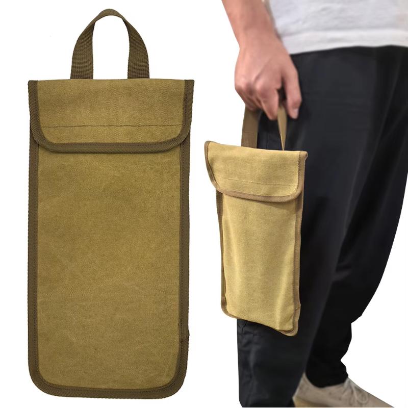 Oxford Fabric Outdoor Camping Wind Rope Storage Bag Waterproof Durable Portable Pouch for Hiking Backpacking Outdoor Trips