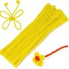 400pcs Chenille Stems Pipe Cleaners Kindergarden DIY Art Craft Materials for Creative Handicraft DIY Felting Animal Skeleton