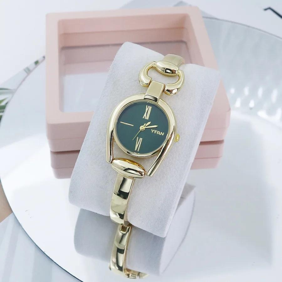 Fashion Women Quartz Watch Casual Wristwatches Alloy Strap Women Watches Ladies Clock Festival Gift Valentine's Day