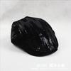Yuying Sequined Cap Middle-aged and Elderly Autumn and Winter Women's Hat Forward Hat Casual Versatile Trend Soft Top Big Brim