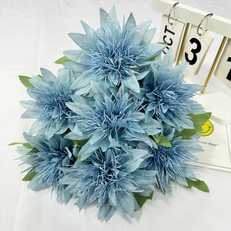 Simulated Heads 7 Multiple Petals Lily Bouquet Artificial Flower For Hoom Decor