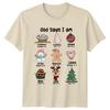 God Says I Am Christmas Affirmations Unisex Unisex Graphic Tee Holiday Shirt
