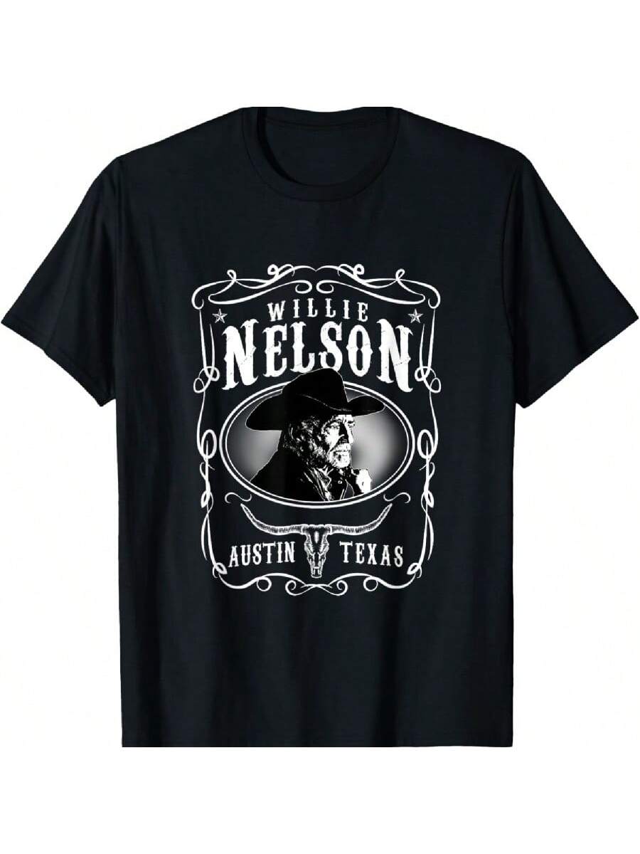 Official Willies Nelsons Austin T-Shirt S разноцветный