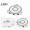 Precise Fit Turbo Valve Gasket BOV Plate for Honda Civic 2015-2021 1.5T, Embedded Rubber Turbocharger Aluminum Blow Off Replacement, Exhaust Seal High