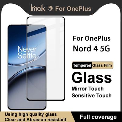 Für OnePlus Nord 4 5G Glas IMAK Volle Abdeckung Gehärtetes Glas Film Pro + Serie