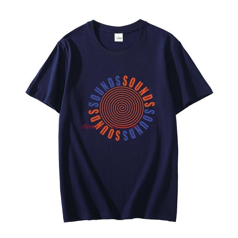 Unisexs Oversized Short Sleeve Tshirt Sounds Magazine Funny Graphic Cotton Round Neck Print Casual Shirt