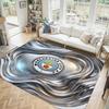 Manchester City Design Crystal Velvet Carpet Cozy Non?Slip Printed Rug For Bedroom Living Room Entrance
