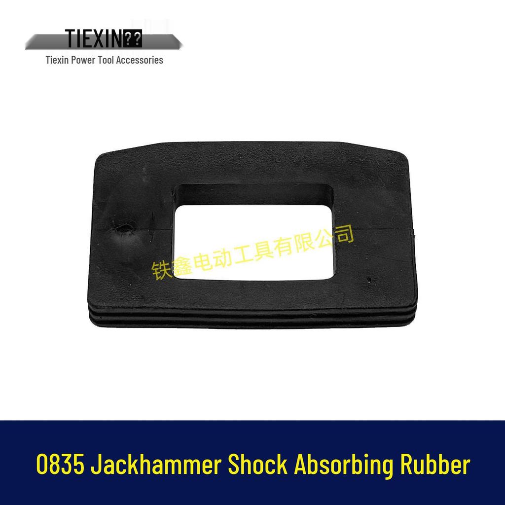 Electric Hammer Parts: Shock Absorbing Rubber & Pad, Durable, Item No. 00317/0835/0832