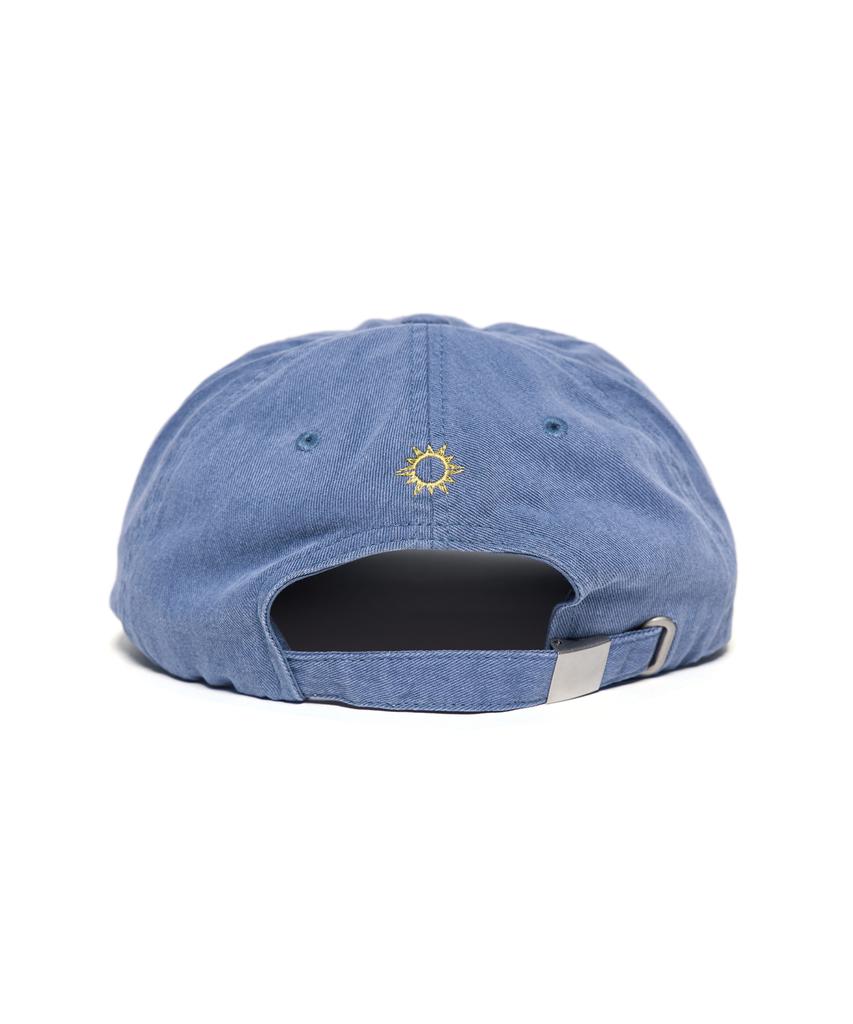 HELLO SUNRISE Sunrise Typo Logo 6Panel Cap_Vintage Blue