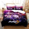 Honkai Impact 3 Bedding Set Duvet Cover + 2 Pillowcases Valkyrie Kiana Mei Bronya Anime Game Bedroom Decor