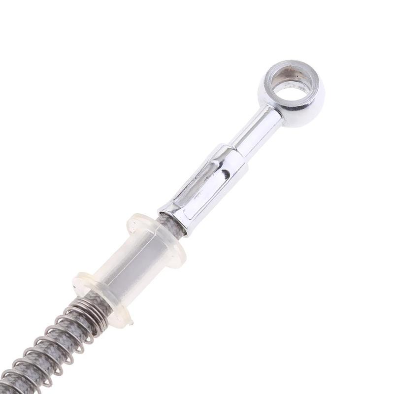Durable Motorcycle Brake Oil Line Stainless Steel Braided Hose Tube for Hydraulic Brake Upgrade 700mm