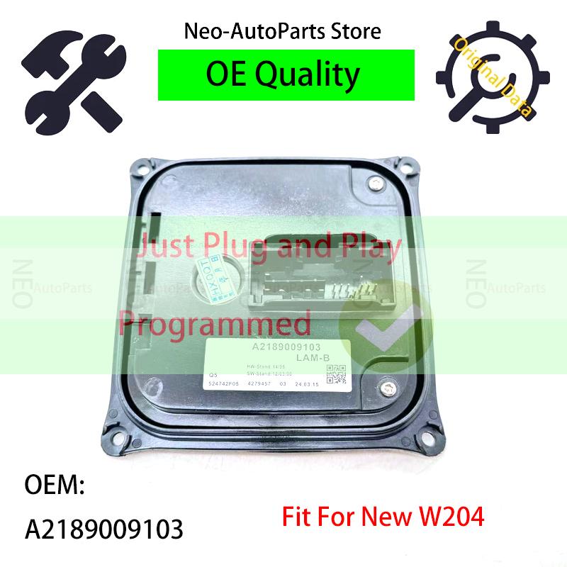 A2189009103 LAM-B LED Headlight Control Module For Mercedes Benz W204 C Class 2012-2014 OEM 2189009103