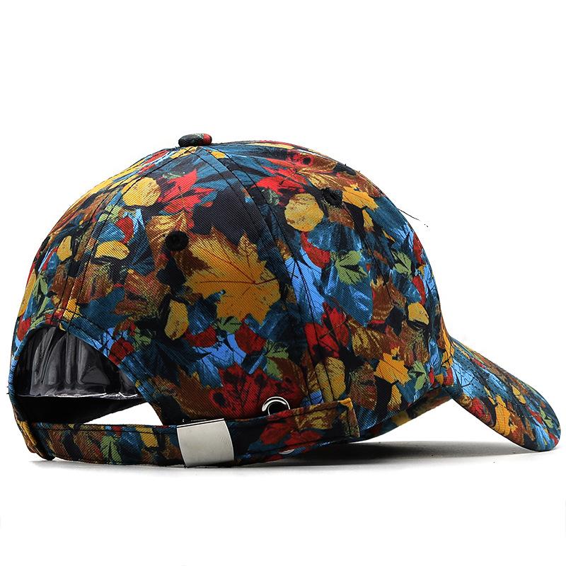 Bent-brimmed baseball cap women's fashion casual cap men's personality trendy hip-hop hat