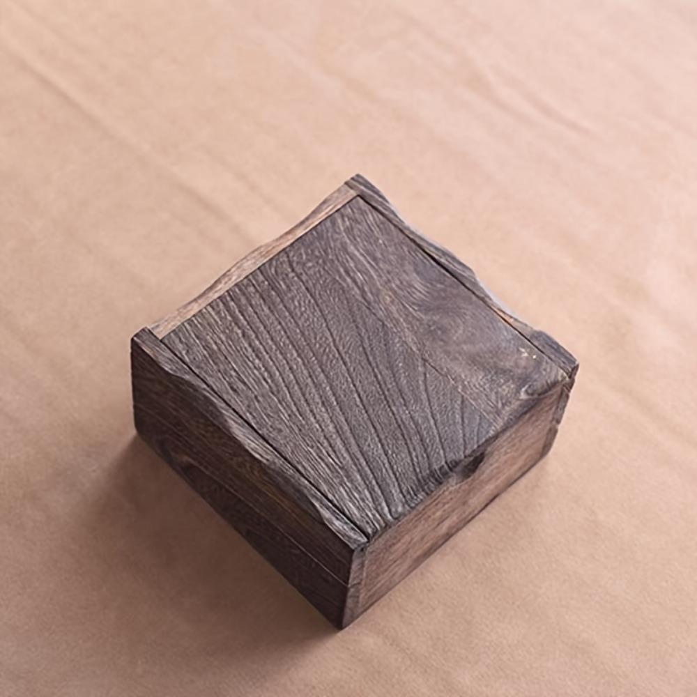 1 szt. Drewniane pudełko do przechowywania biżuterii, Drewniane pudełko do przechowywania, Wielofunkcyjne pudełko do przechowywania