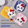 Cartoon Drain Cover Anti-Odor Device Silicone Pad for Bathroom Sewer Sealing, Insect-Proof, Anti-Backflow Drain Cover