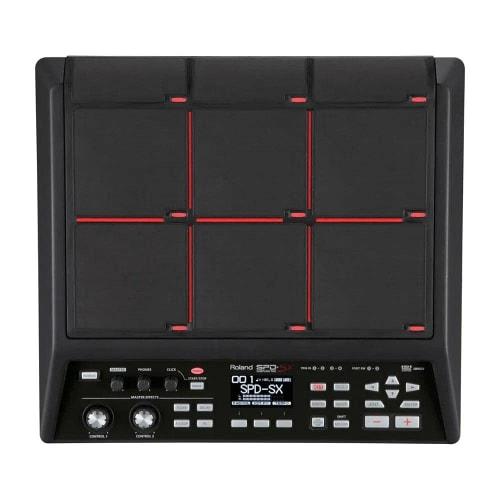 Roland SPD-SX Sampling Pad, Electronic Percussion, Hybrid Drum Pad, Black