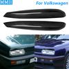 Для Volkswagen Golf 3 MK3 1992-1999 Справжня суха вуглепластикова Панель-накладка Декоративна Накладка на Передні Фари Брові Автомобільні Аксесуари