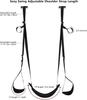 Hanging Adult Cushion Door Swing with Soft Seat & Leg Pad Over the Door Sex Swing M Split Leg Strap Sex Toys for Couples