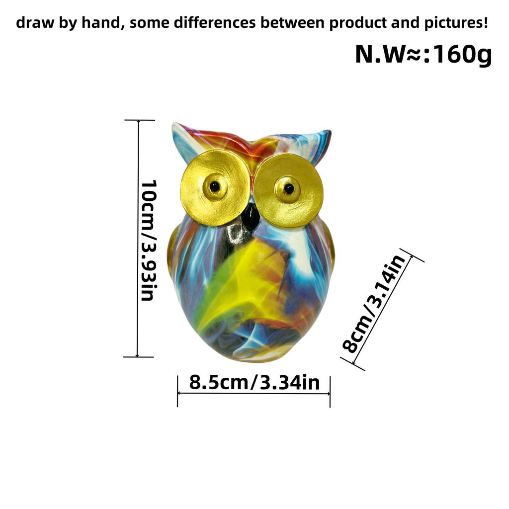 Nowy Produkt Kreatywne Ozdoby Pirackiej Sowy Nowoczesne Proste Dekoracje do Biura Gabinetu Rzemiosło z Żywicy