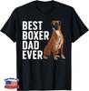 Bestes Boxerhund-Design für Männer Papa Haustier Tier Boxerhund-Liebhaber Geschenk Unisex T-Shirt