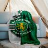 Sporting CP logo printed throw blanket—soft,warm;versatile blanket for all seasons—perfect as &air-conditioning throw,nap blanket