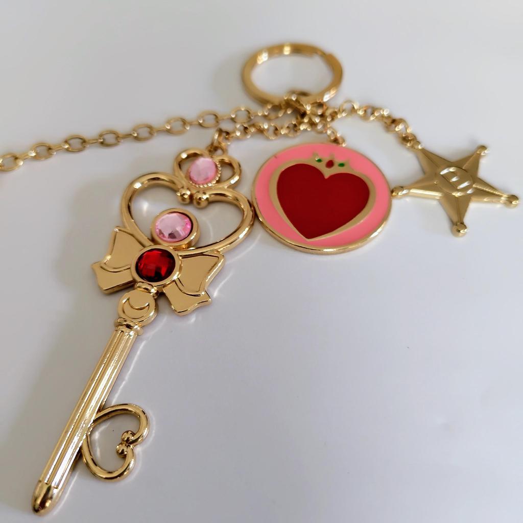 Sailor Moon Bag Charm Space-Time Key (Chibiusa) 20th Anniversary Official Bandai Released Japan Limited Authentic Collectible Rare