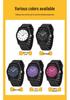 Ceas SANDA Unisex cu Curea de Silicon, Mecanism Quartz, Cadran Mare Luminos și Design Impermeabil