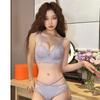 New pure desire style sexy back lace underwear women's suit small breasts gather and show big bra cover without steel ring upper support
