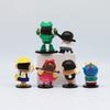 6Pcs/Set Anime Crayon Shin-Chan Figurine Toy Funny Party Collectible Model Doll Fans Gift