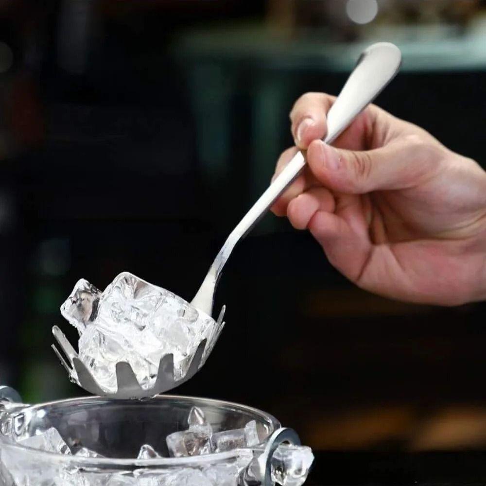 Stainless Steel Noodle Strainer Long Handle Vermicelli Spoon Colander Pasta Scoop Home