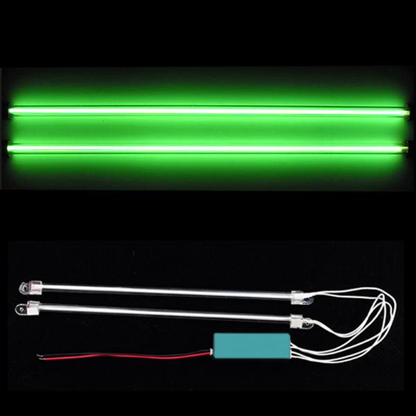 2 Piece Car Blue Undercar Underbody Neon Kit Lights CCFL Cold Cathode 12/"