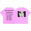 Charli Xcx Music Fashion Film Tour 2026 T Shirt Men Women Vintage Aesthetic T-shirt High Quality Cotton Short Sleeve T-shirts