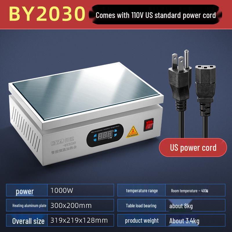 Bangyuan Cyfrowa Płyta Grzewcza z Regulacją Temperatury do Naprawy Telefonów z Wyświetlaczem LED