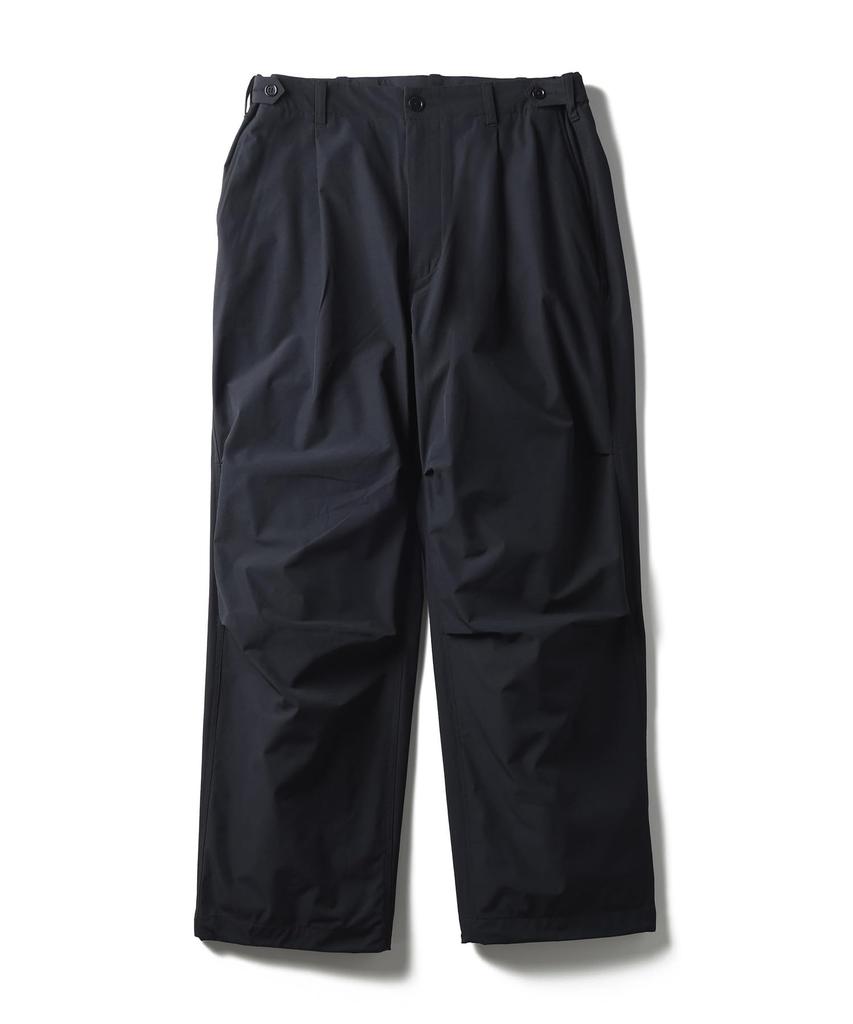 Snow Peak Stretch Trousers and Size L Water-Repellent PA-25AU005, Men's Women's, Black,