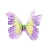 50 ks 3D organzové látkové motýlí aplikace Barevné nášivky na oblečení Šití Svatební doplňky do vlasů