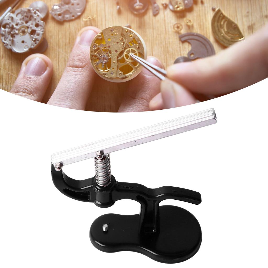 Watch Press Tool Professional Efficient Back Case Press Closer Battery Replacement Tool With 12 Fitting Dies