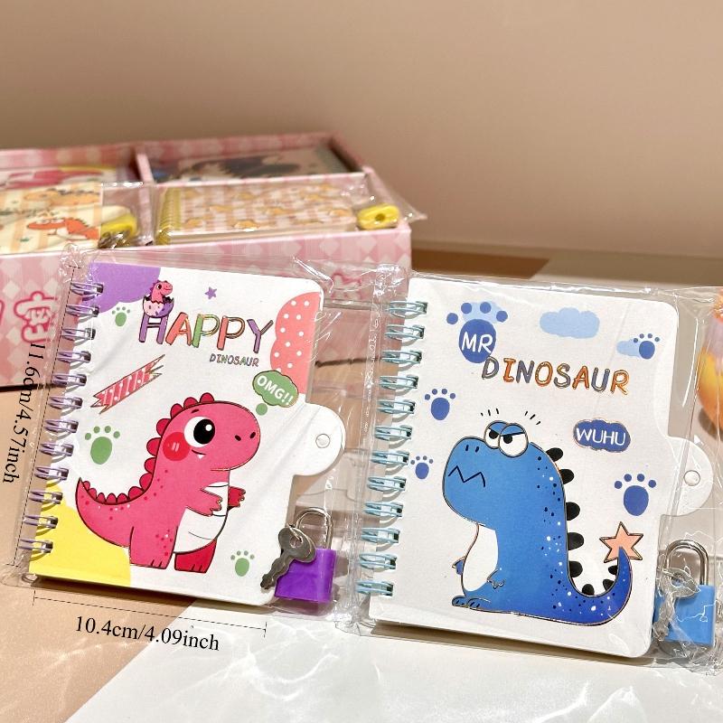 1Pc Dinosaur Cute Note Book Diary Planner Stationery Gift School Supplies Holiday Gift Novelty Stationery Teacher Party Favors Back To School