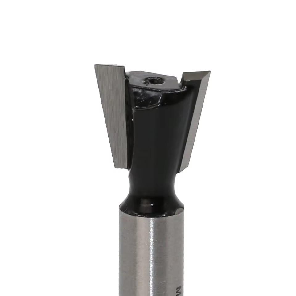 8mm Shank Dovetail Milling Cutters Industrial Grade Tungsten Router Bits For Wood Carving Woodworking Tools