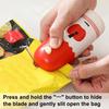 Portable Mini Vacuum Sealer 3-In-1 USB Rechargeable Bag Sealer Heat Seal Cutter Small Opening Design Kitchen Snack Sealer