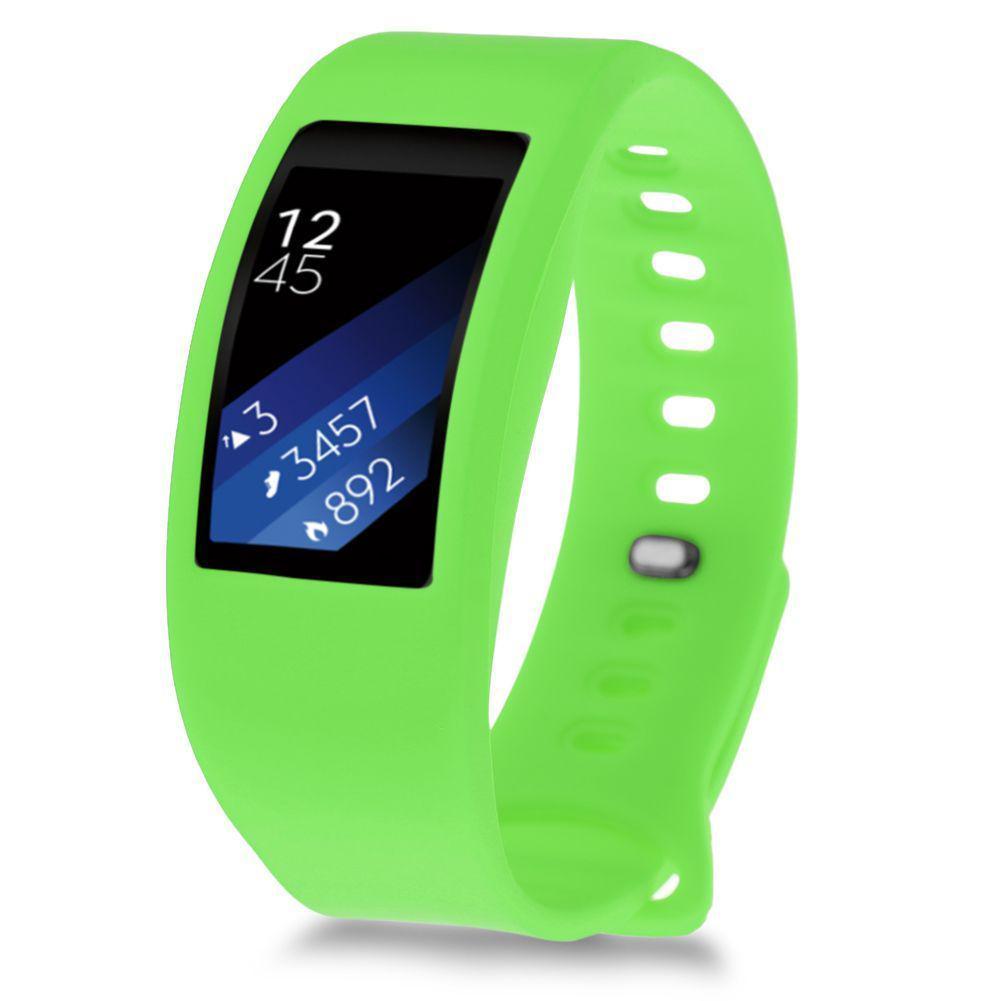 Samsung Gear Fit 2 Sm R360 Silikon-Uhrenarmband Flexibel Bequem Für Handgelenkgrößen