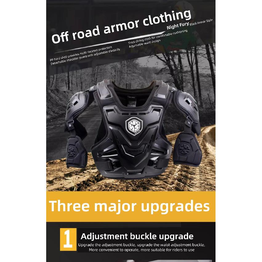 SCOYCO Motorcycle Armor Vest Protection Jacket Motocross Body Armor Dirtbike Accessories Back Protective Gear Moto Equipment